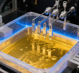 继电器触点镀金机：微电流世界的黄金守护者